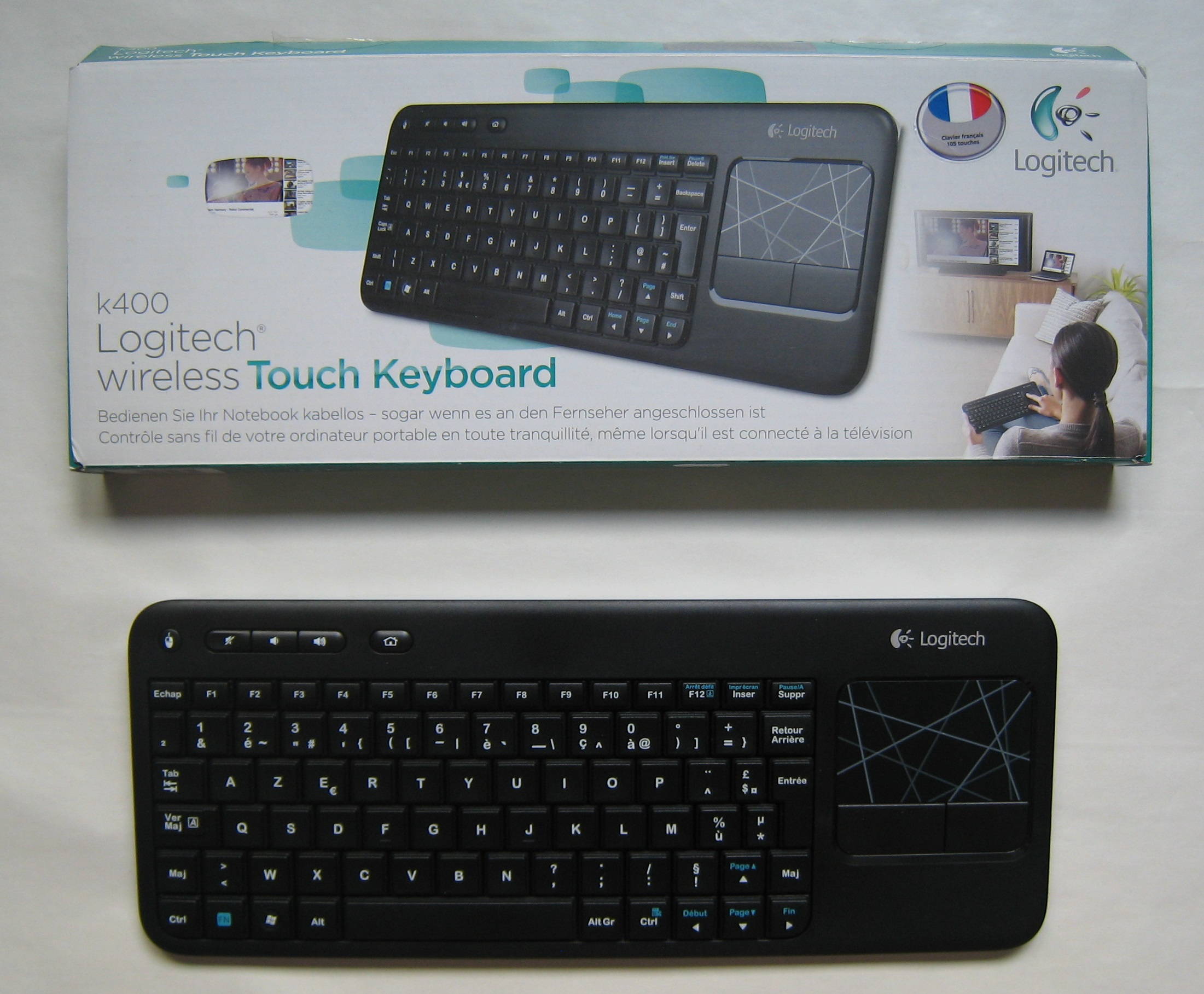 Logitech®  wireless touch Keyboard